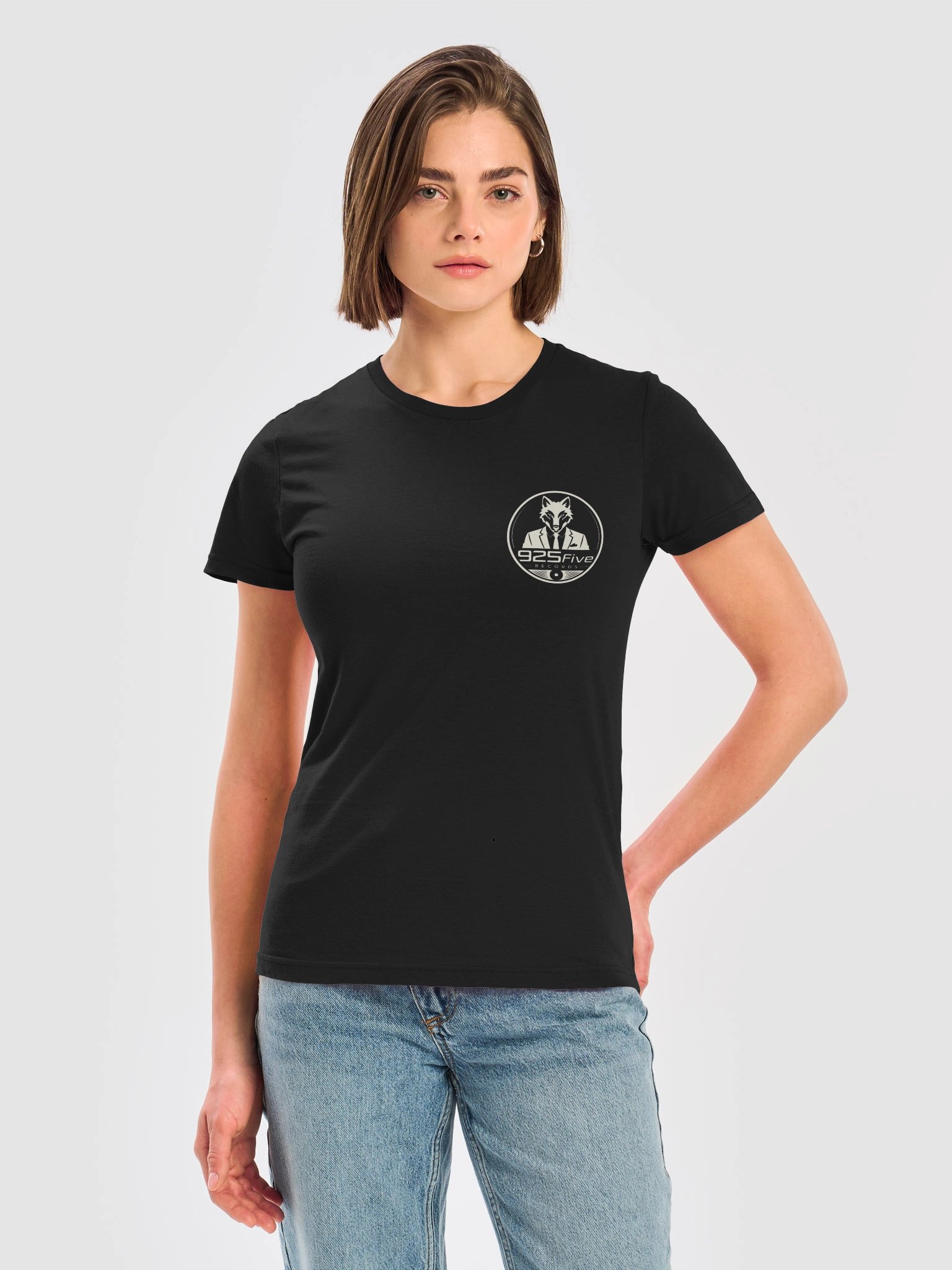 Women’s soft style T-shirt - blk product image (5)