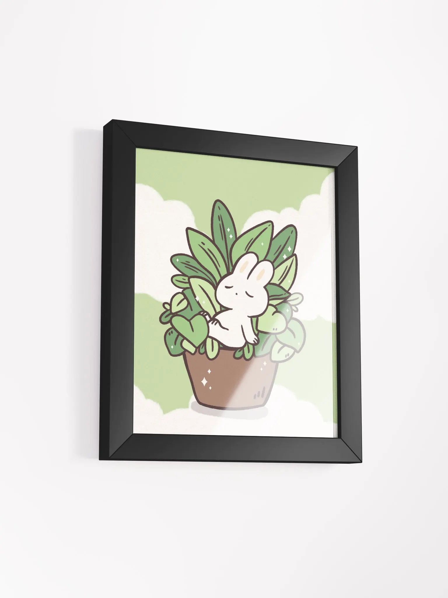 Cozy Rabbit Haven Framed Poster product image (32)