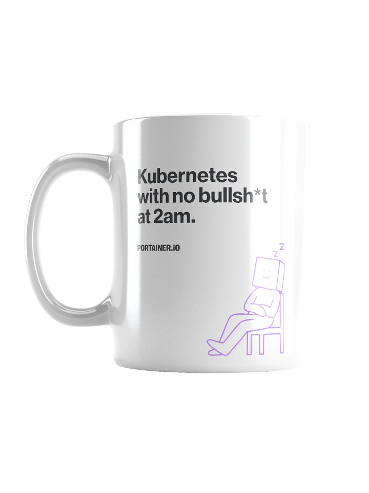 Portainer Mug - Kube with no BS product image (1)