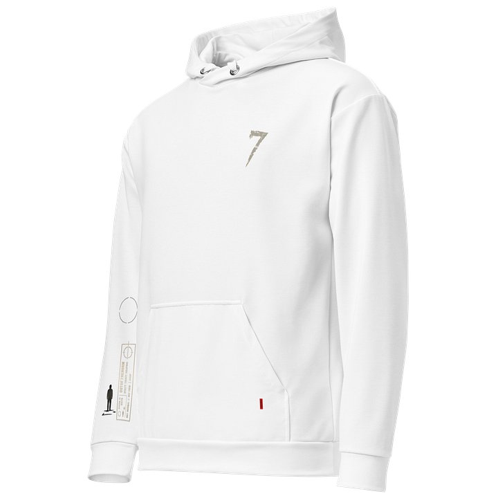 Speckled '7' Minimalist All-Over Print Hoodie product image (2)