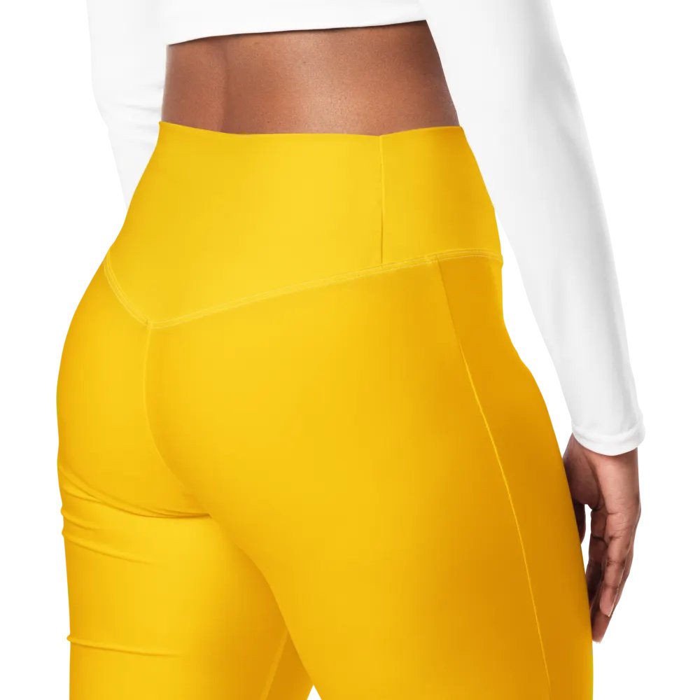 Plain Color Amber Flare Leggings product image (6)