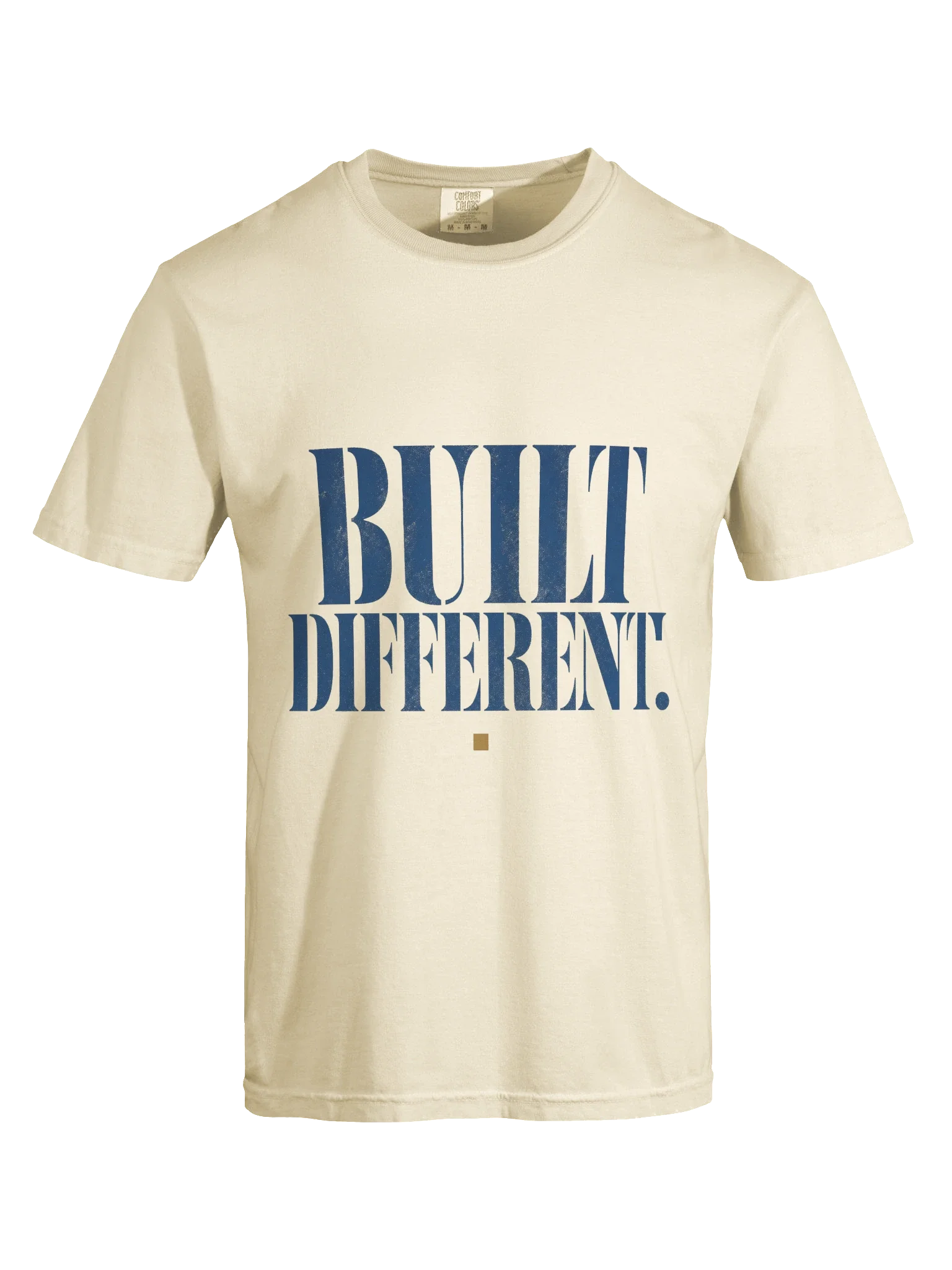 Built Different Cobalt Tee — view 5