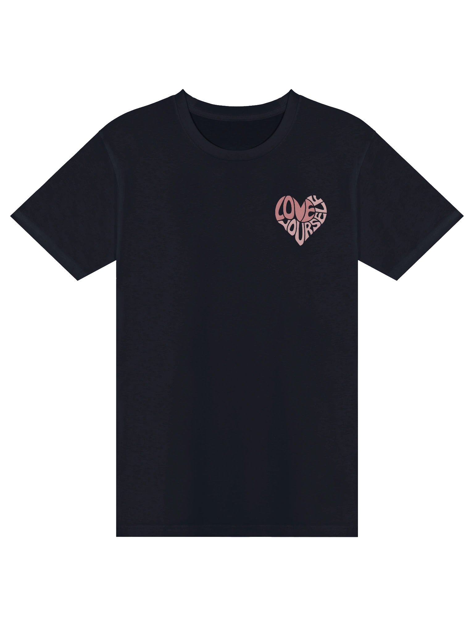 LOVE YOURSELF Heart Graphic Tee — AS Colour Unisex product image (3)