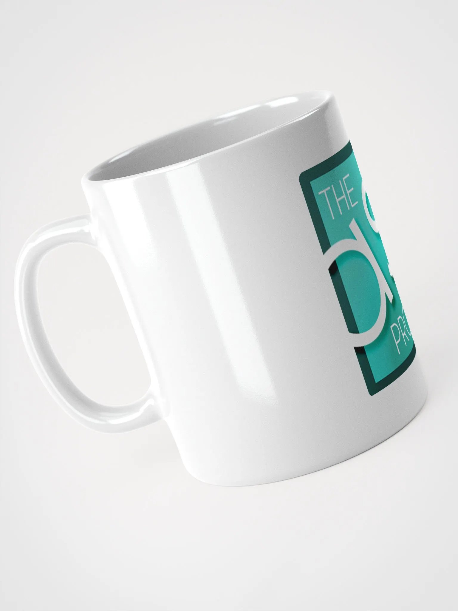 Ask Project mug (white old logo) product image (3)