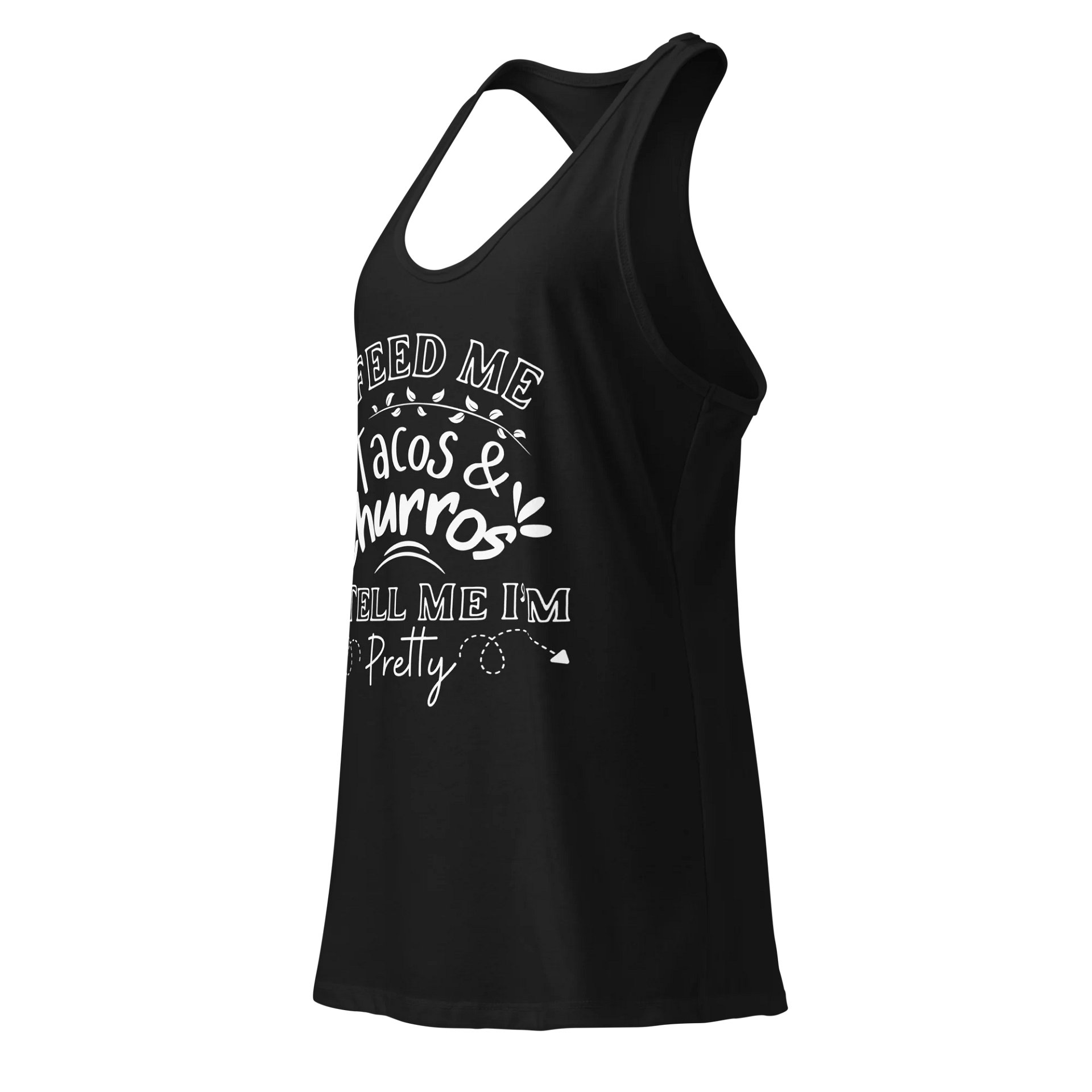 Feed Me Tacos Racerback Tank product image (3)