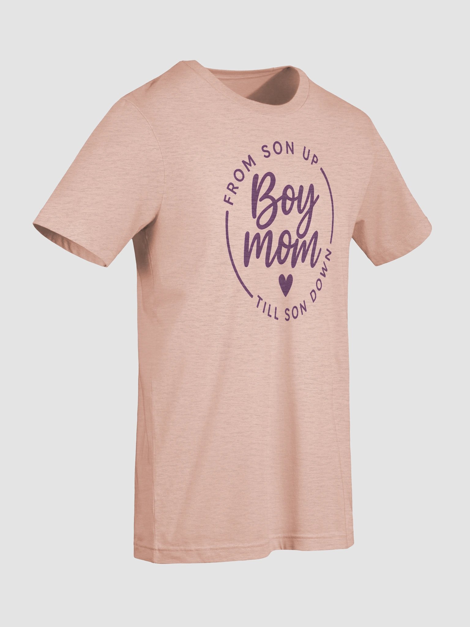 Boy Mom From Son Up Till Son Down T-Shirt | Funny Boy Mom Life Tee | Gift for Moms of product image (9)