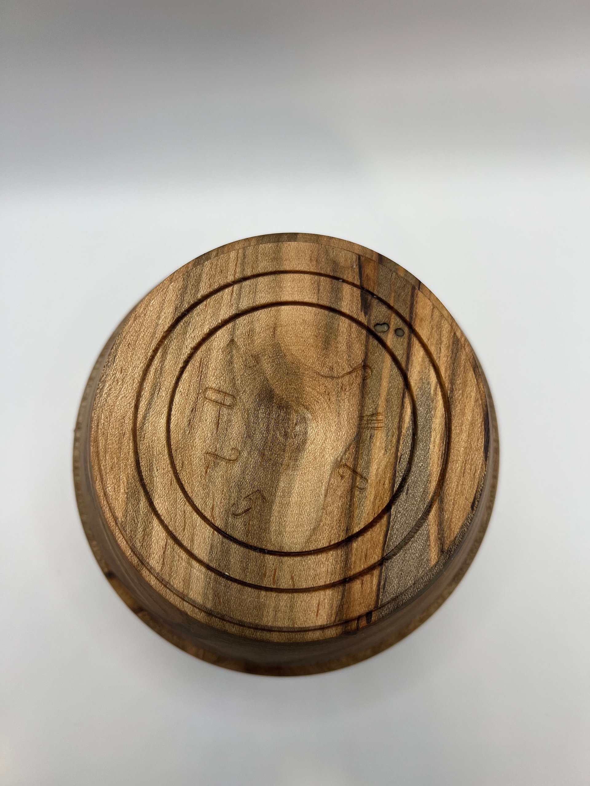5.25" Hand-Turned Ambrosia Maple Vessel product image (5)