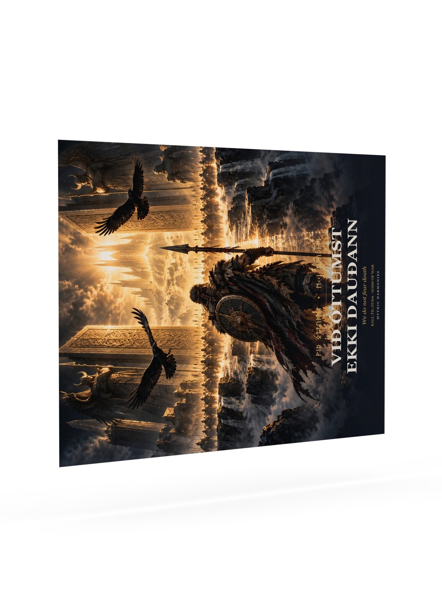Við óttumst ekki dauðann — Gods of War Art Poster product image (14)