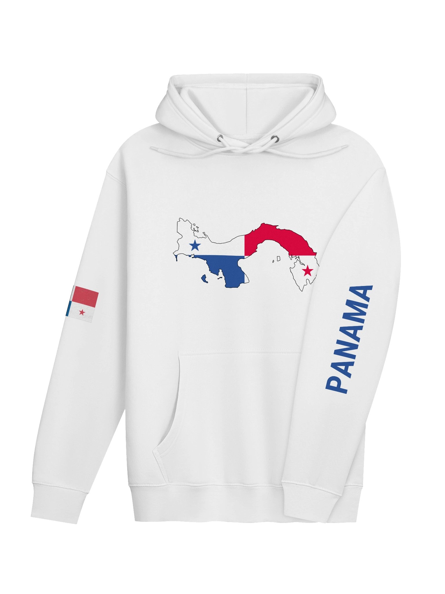 Panama 2026 World Cup Flag Hoodie - "Canaleros" Star Edition - Premium 3-End Fleece - Unisex T-Shirt product image (22)