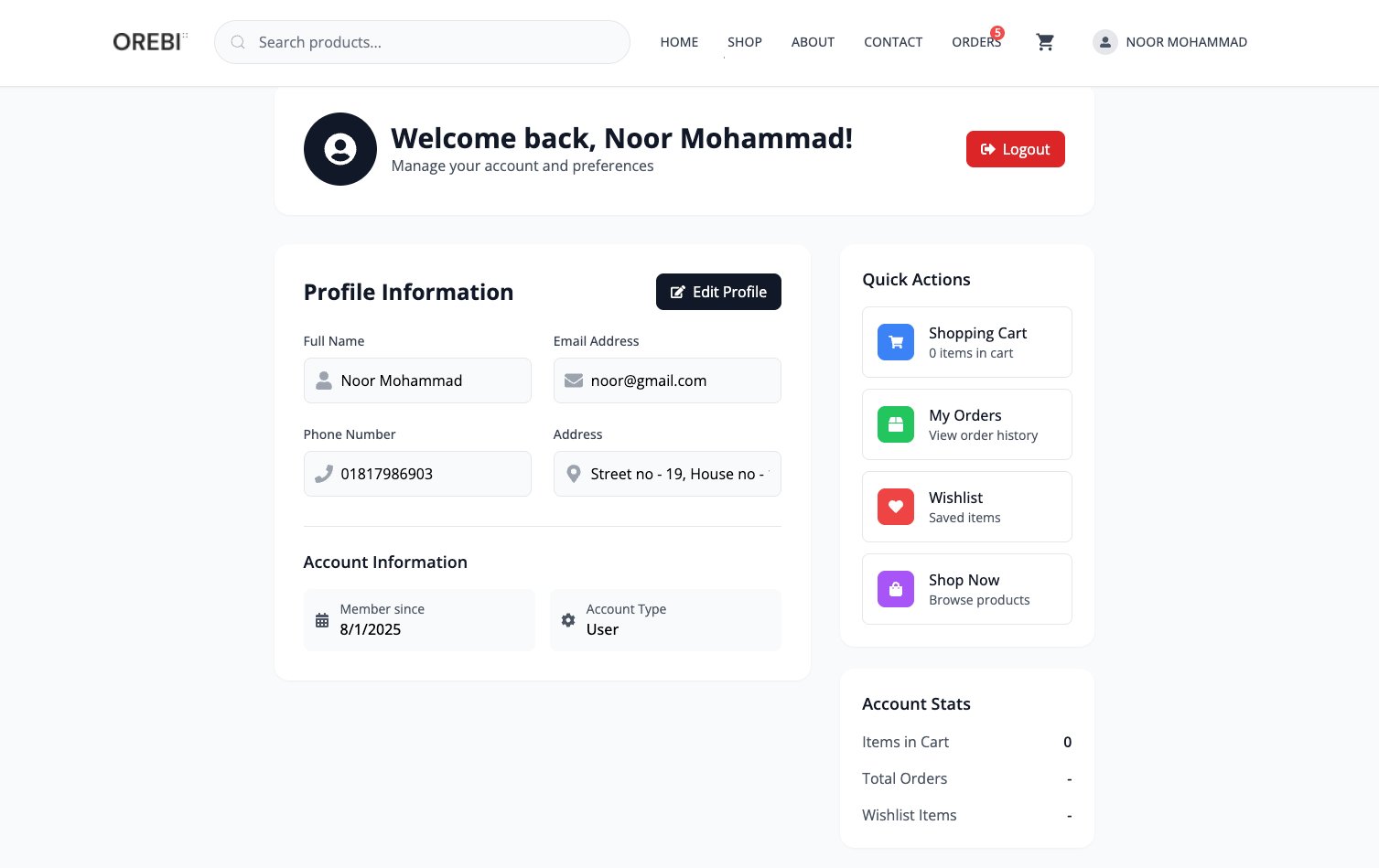 Orebi Shopping - Premium Full-Stack E-Commerce Platform product image (8)