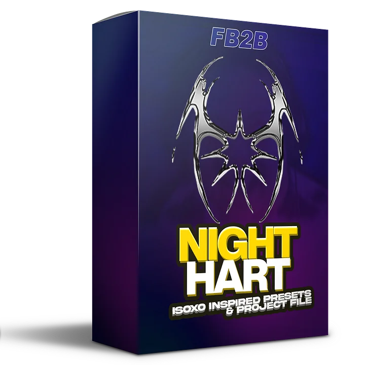 ISOxo Serum Presets & Project File, "NIGHTHART" product image (1)
