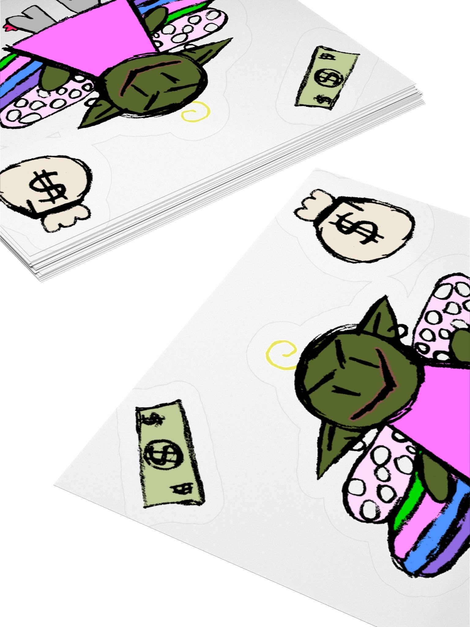 Giblin The Fairy Goblin | Slaps Sticker product image (4)