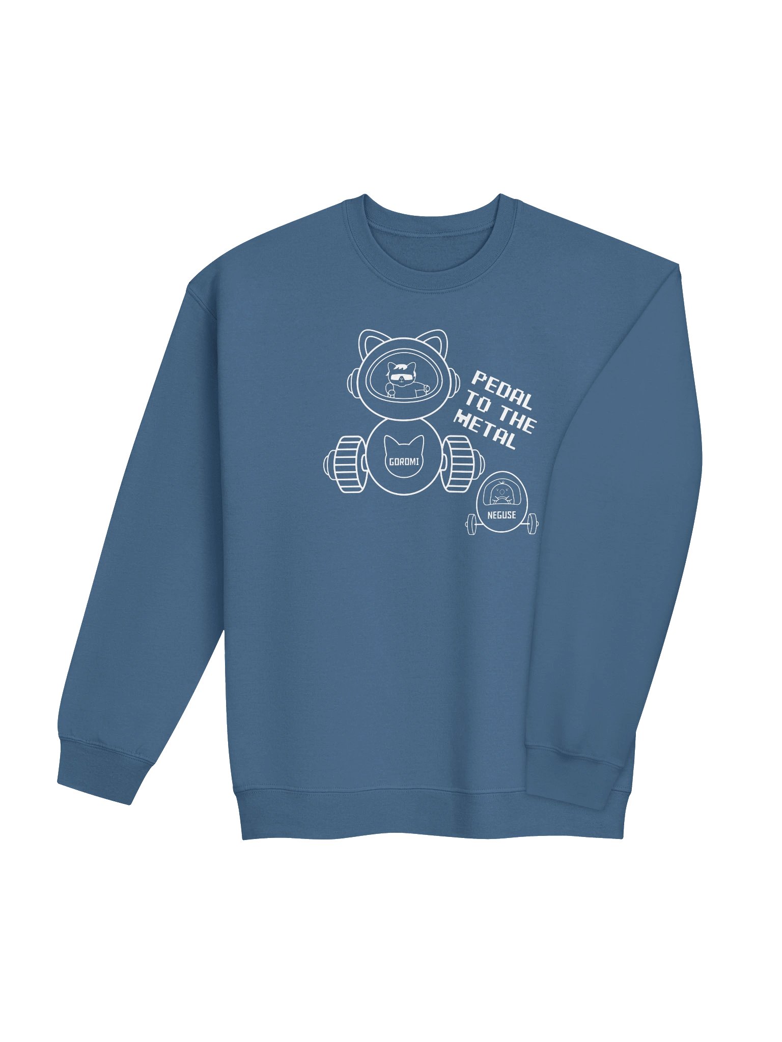 Goromi the Cat (Inefficient Vehicle Race) - Unisex Adult Sweatshirt product image (3)