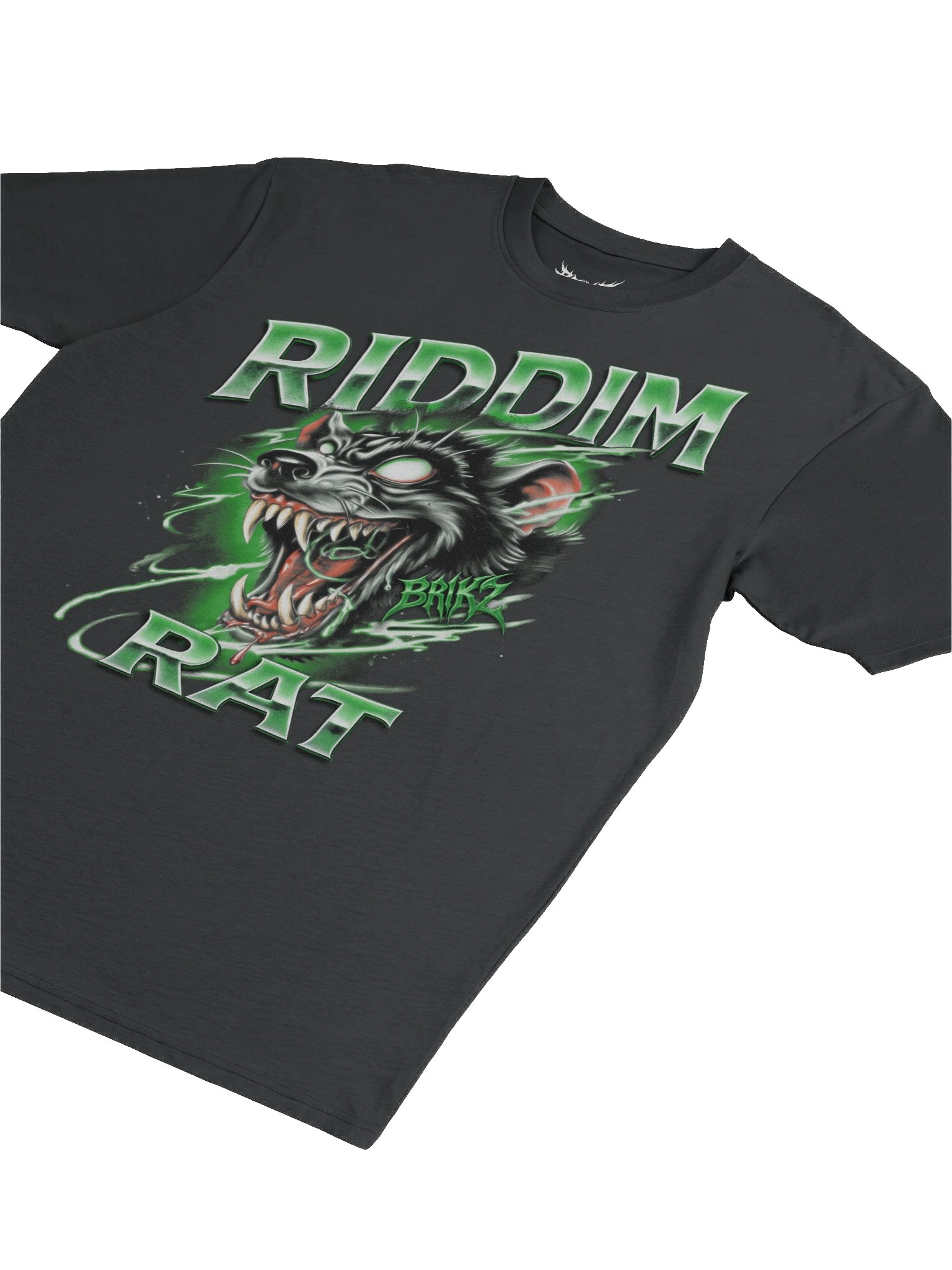 Riddim Rat Graphic Tee (Green) product image (3)
