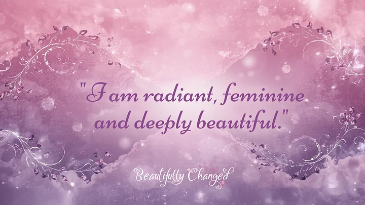 I Feel Feminine & Beautiful | 100 Affirmations product image (1)