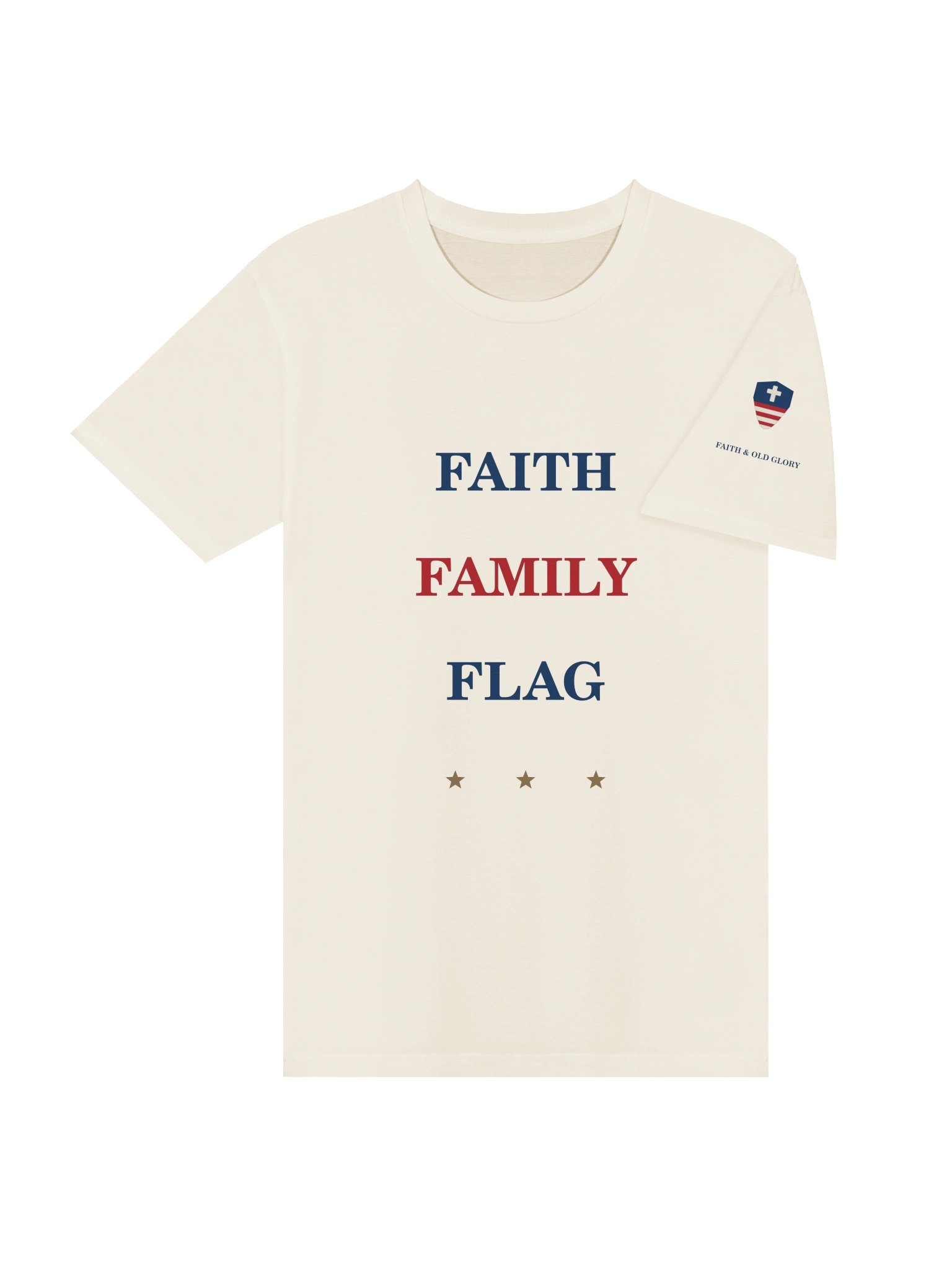 Faith Family Flag Tee product image (4)