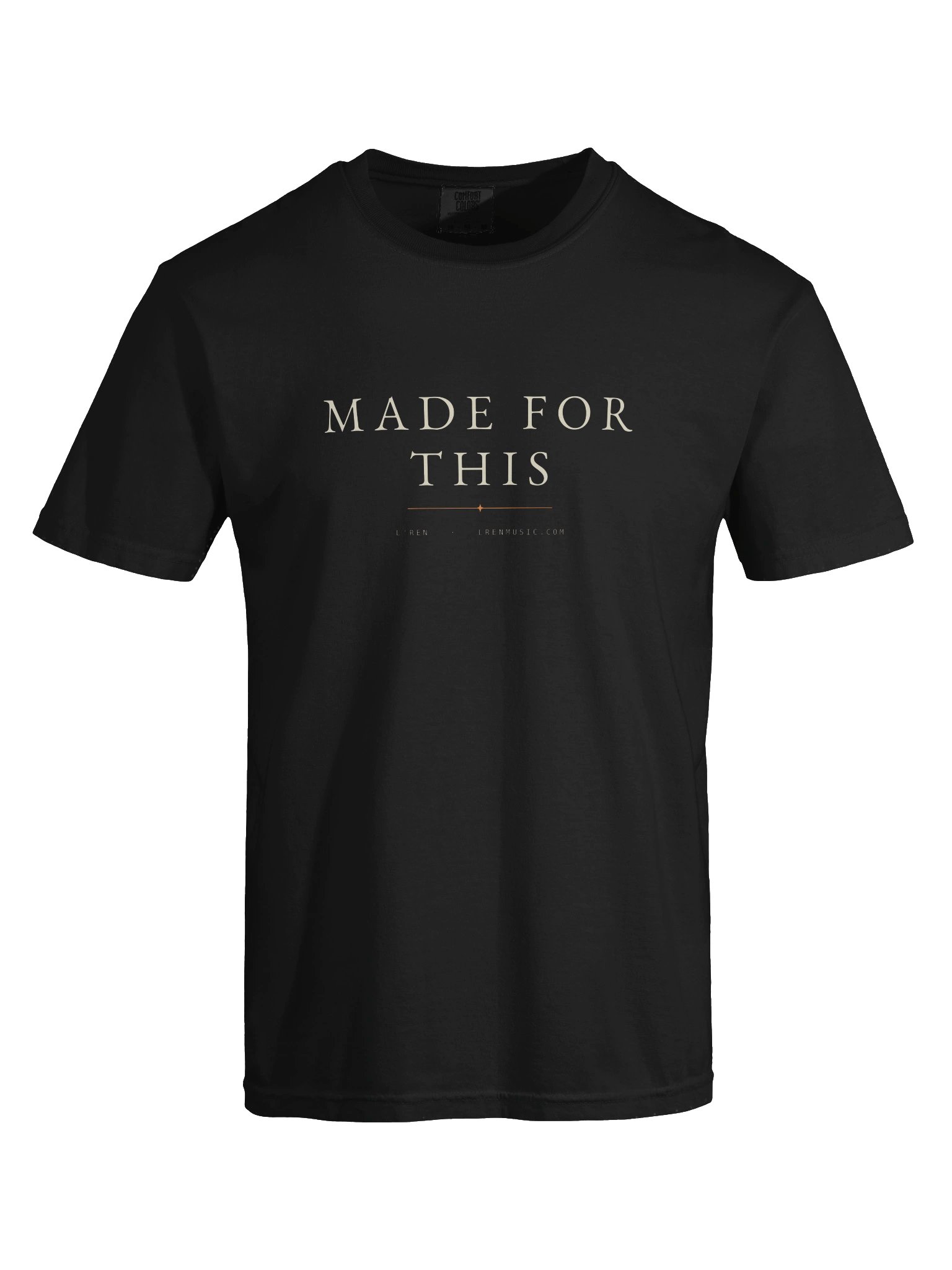 MADE FOR THIS Tee — Black product image (5)