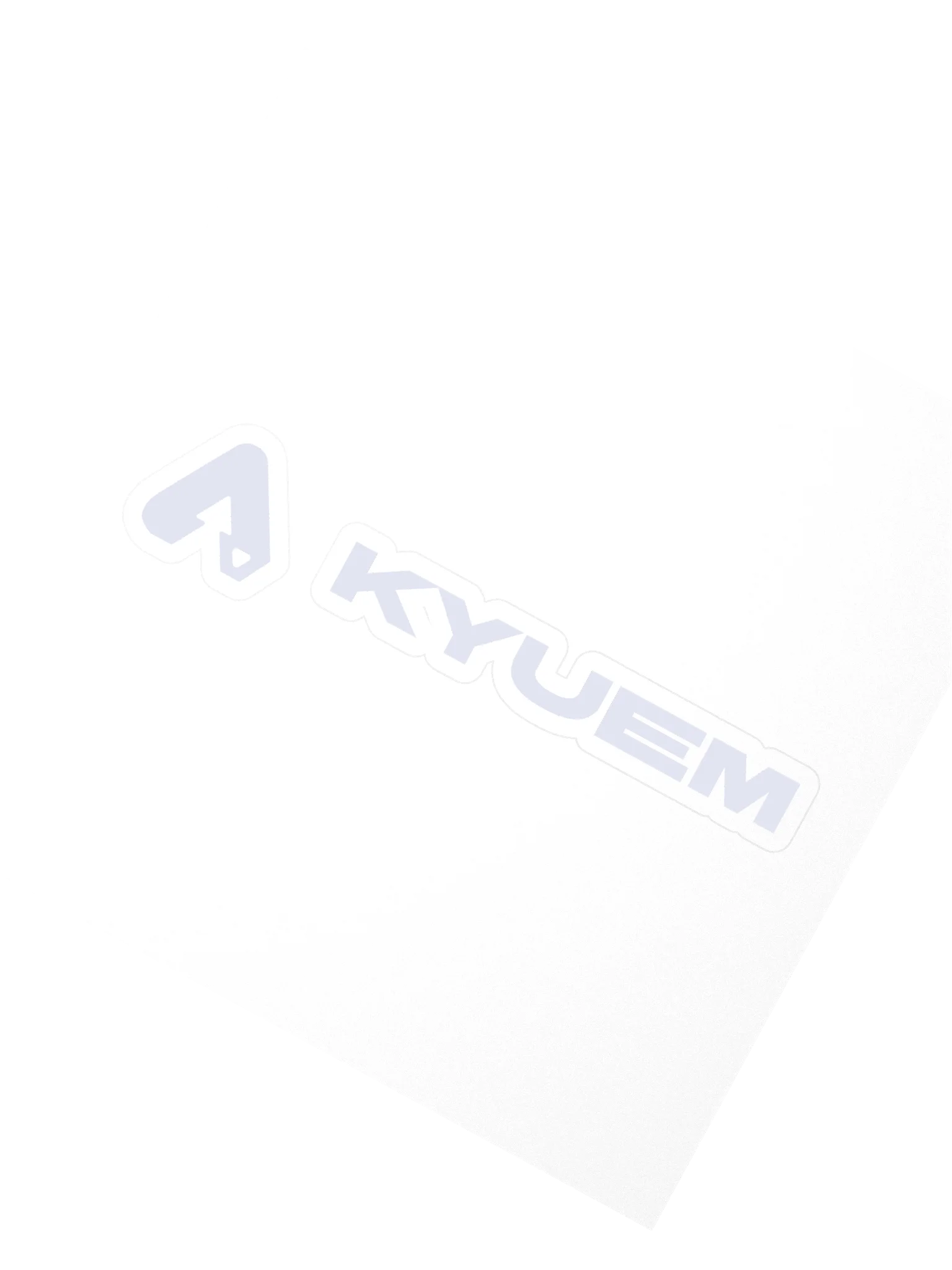 Kyuem Wordmark Sticker product image (2)