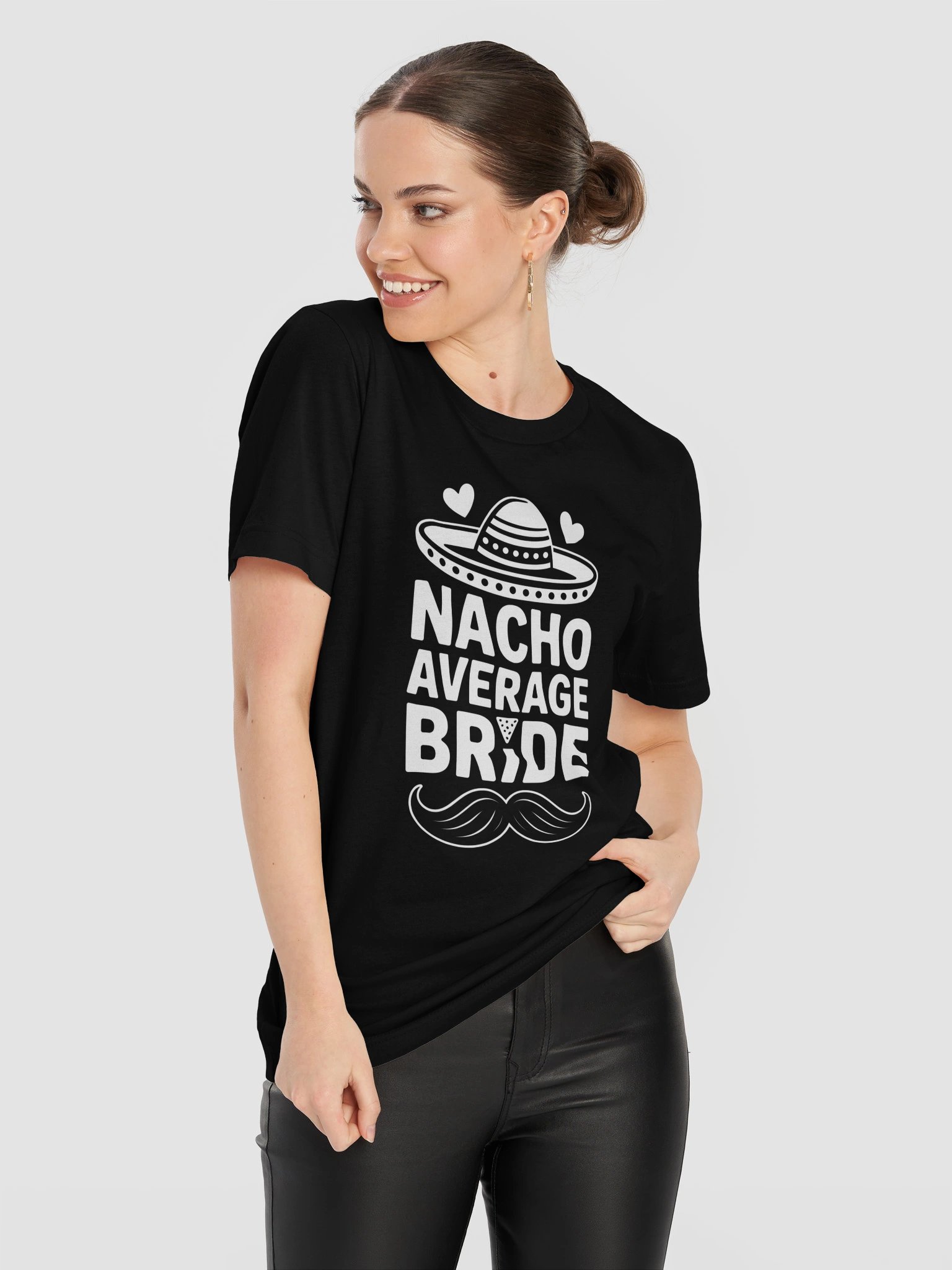 Nacho Average Bride T-Shirt | Fiesta Bachelorette Party Tee product image (119)