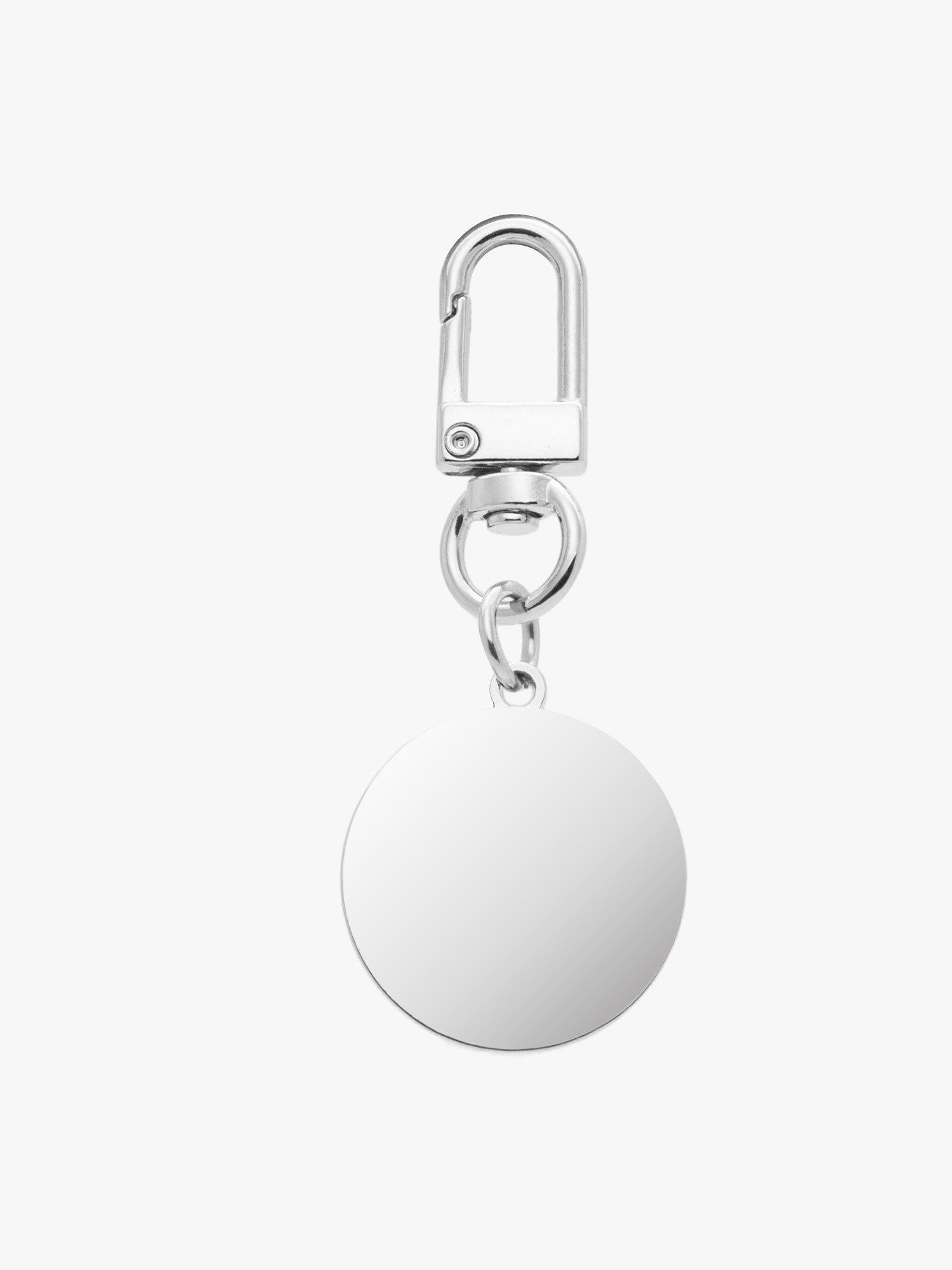 Mo_WithTheFro Metal Key chain, Black logo product image (6)
