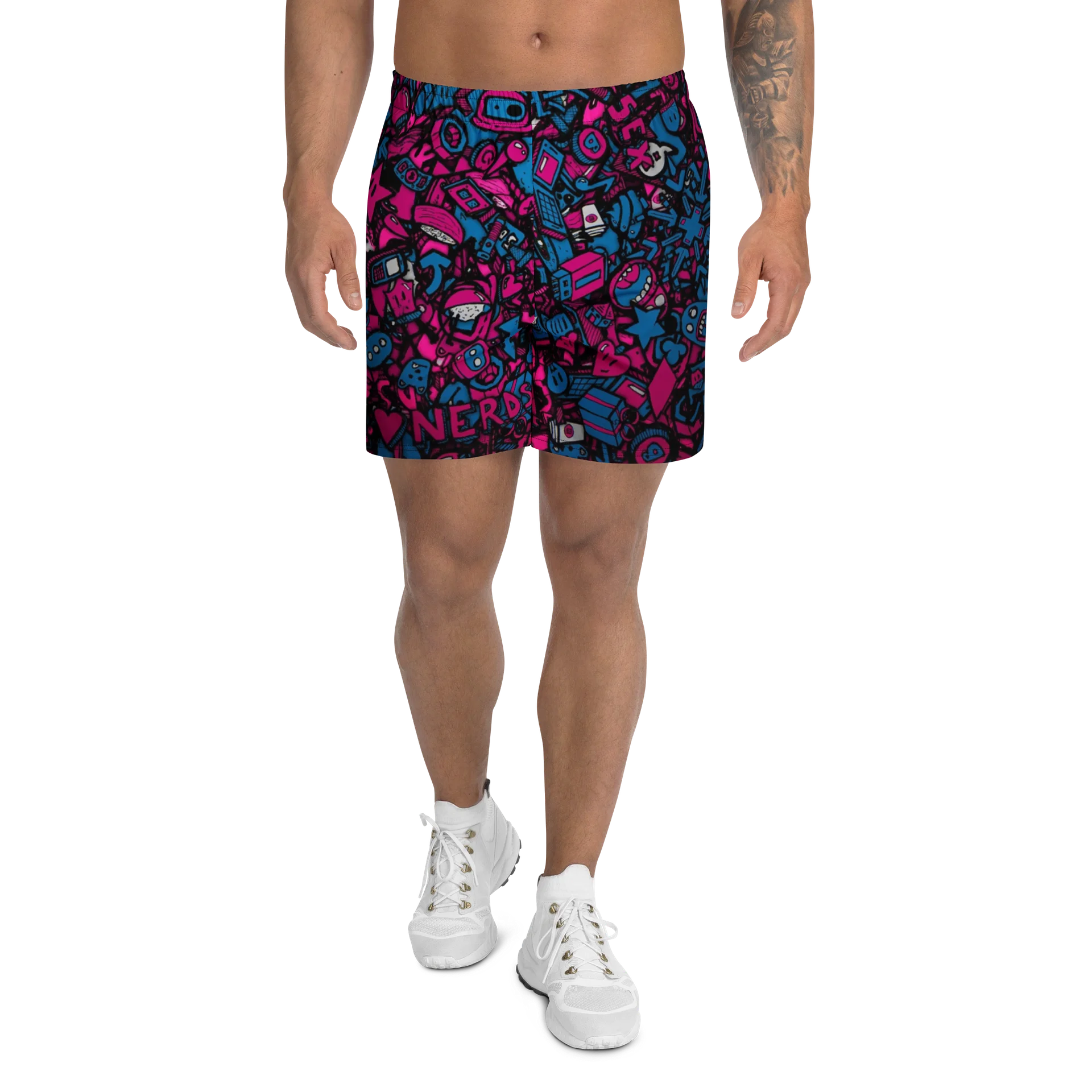 GRAF Abstract - RapidDry Recycled Athletic Shorts product image (1)