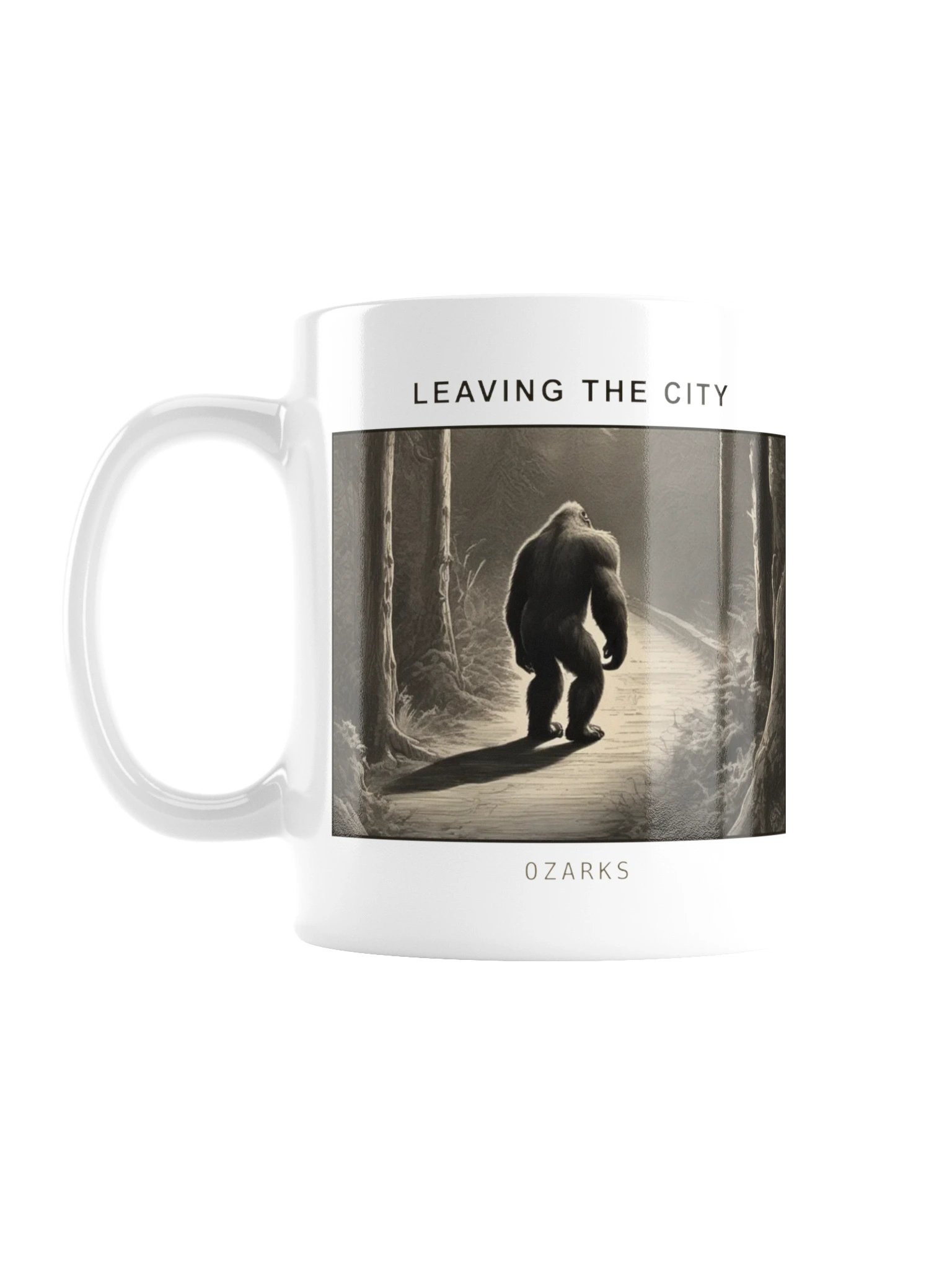 Leave the City Mug (engraving) product image (1)