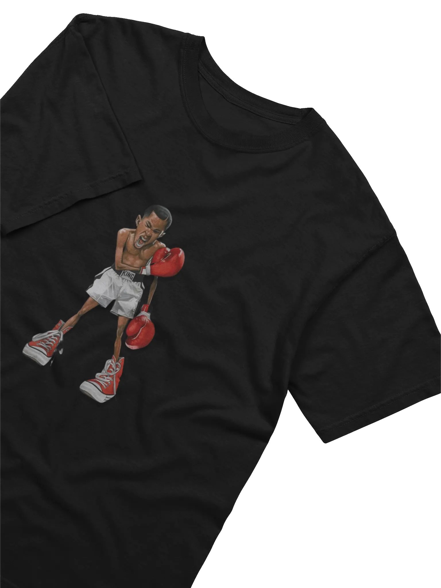 Knockout Boxer Caricature T-Shirt product image (15)