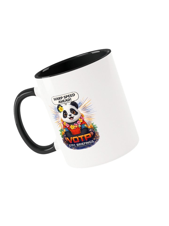 STFC Briefings - Panda Collection black and white mug product image (1)