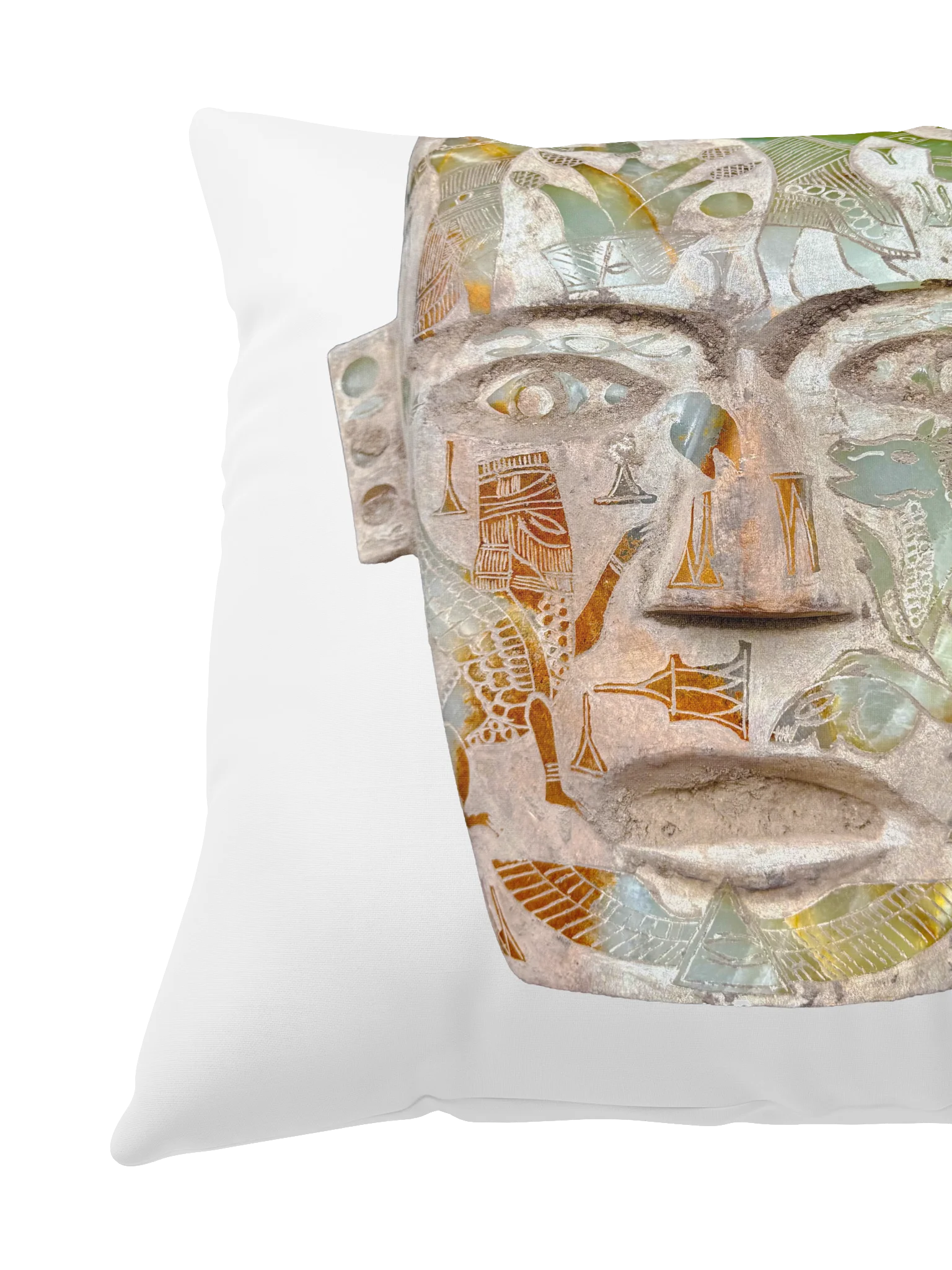 Tula Onyx Mask and Canopic Jar Set Pillow product image (5)