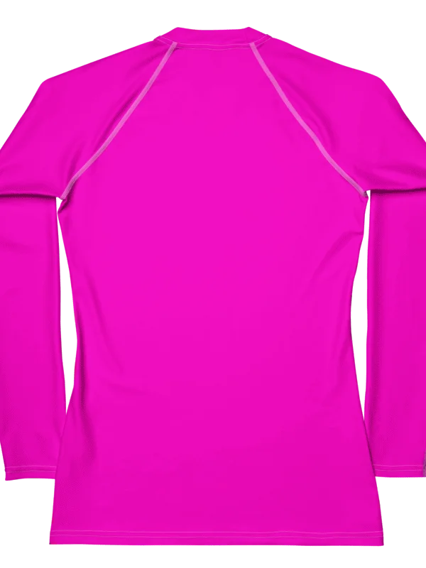 Womens ProVis Neon Pink Rashguard product image (7)