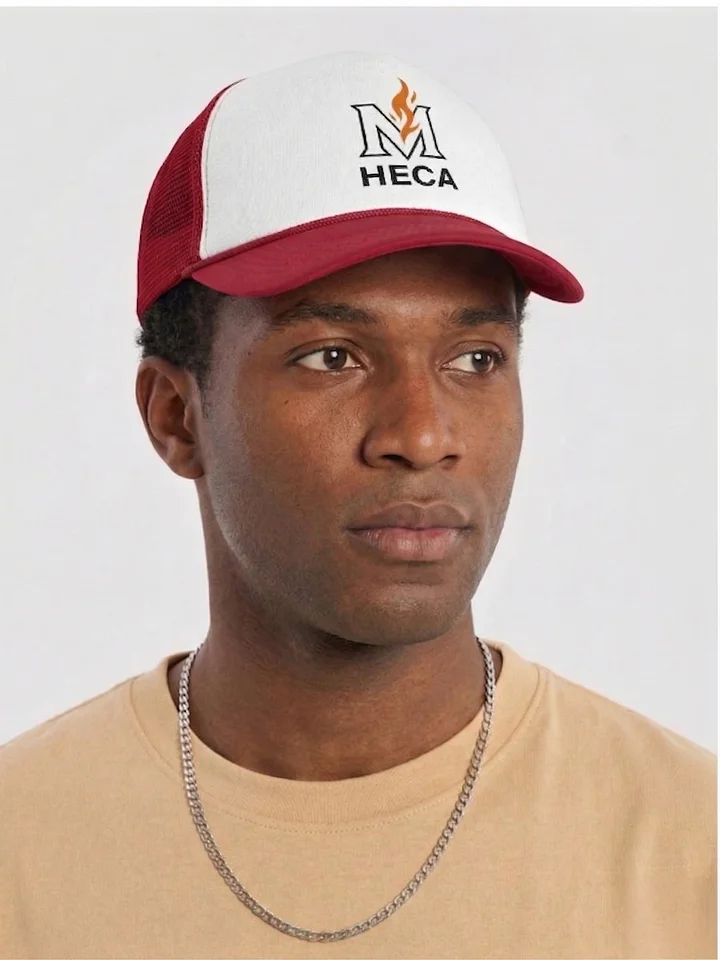 Flame Letter MV Snapback Hat product image (1)