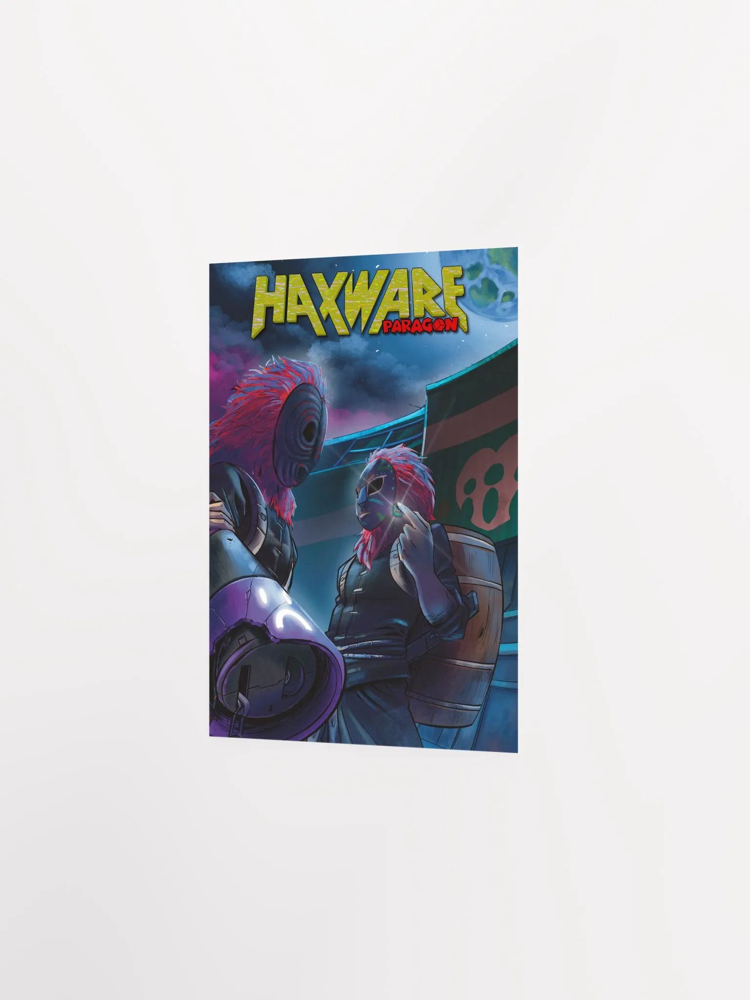 HAXWARE: Paragon - Ch. 1 - Cover A Poster product image (2)
