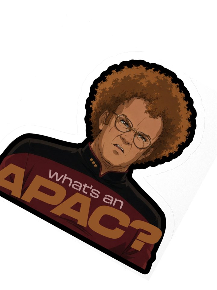 What's an APAC? Sticker product image (4)