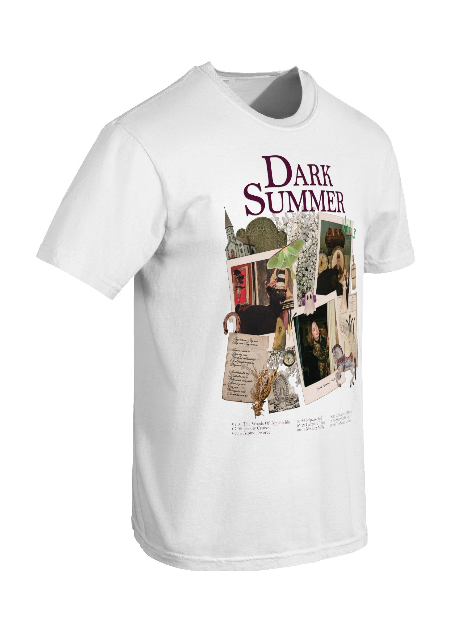 Dark Summer Vol. 3 Scrapbook Tee product image (6)