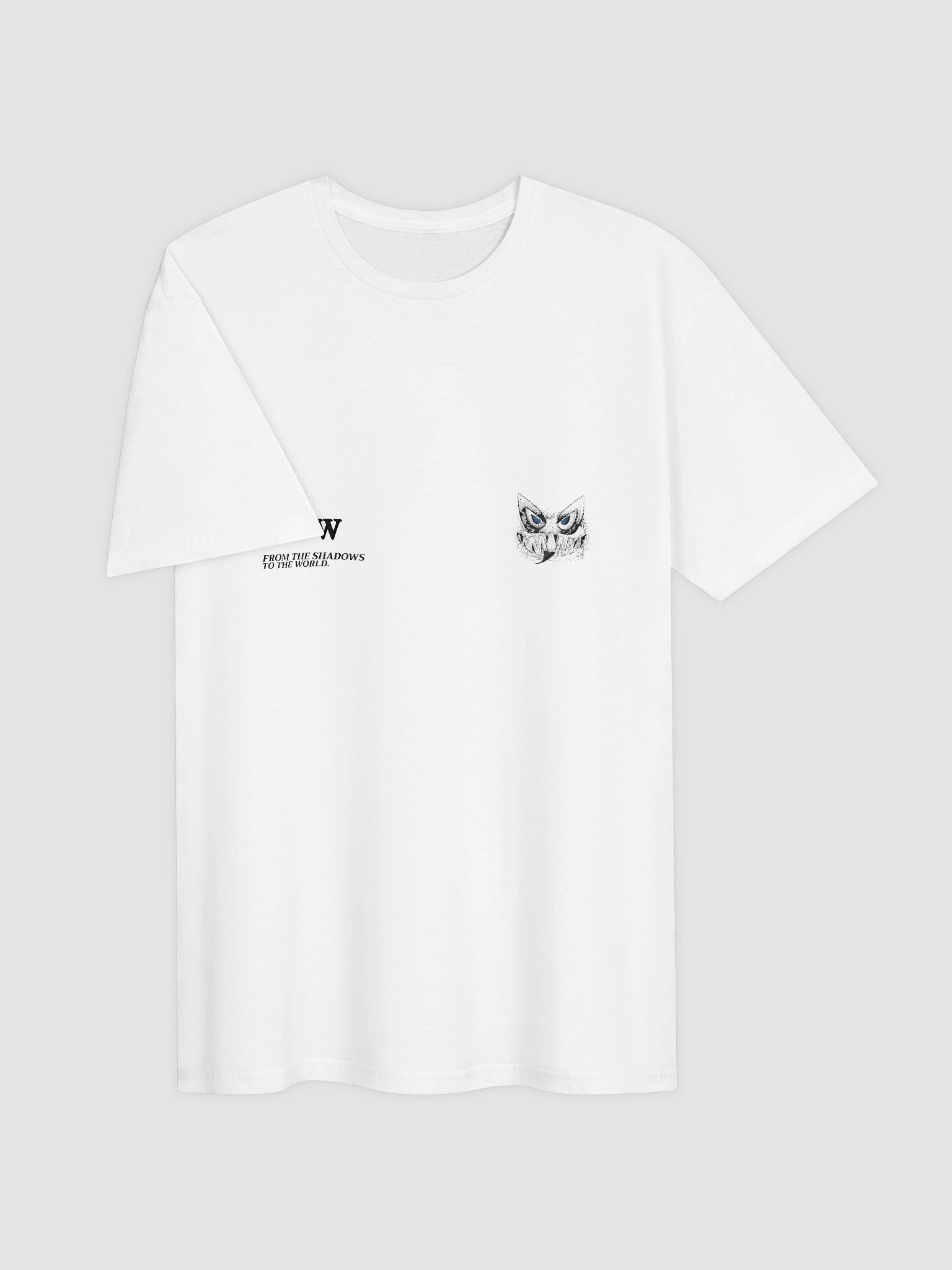 shdw white tee - SHDW LABS product image (3)