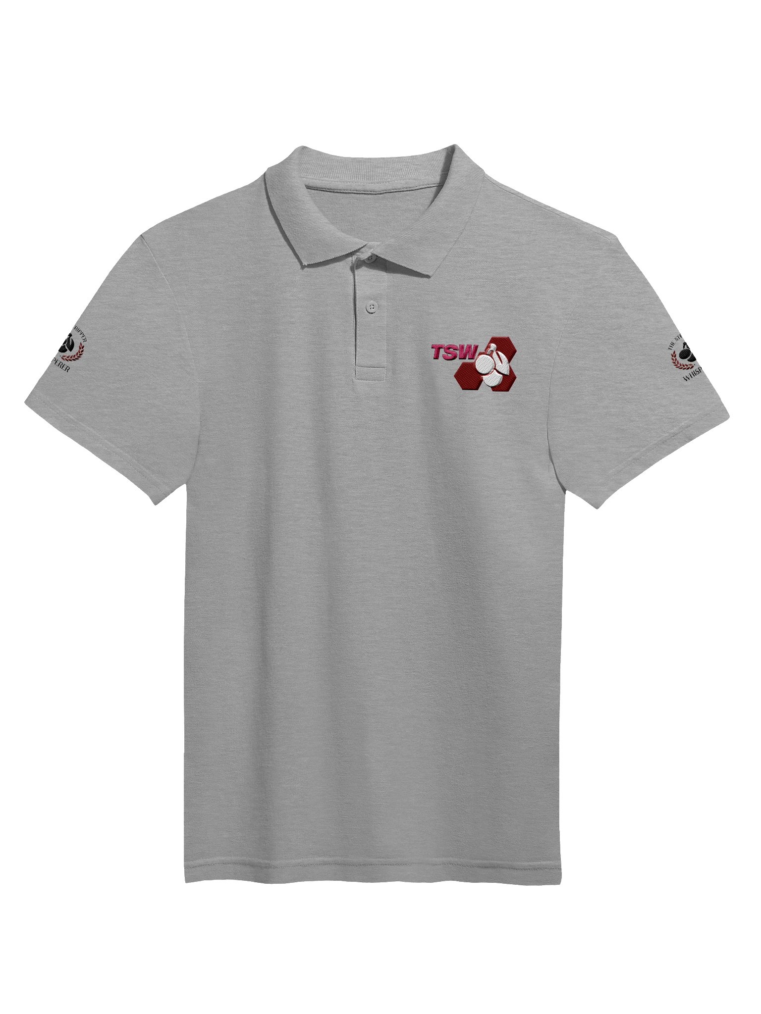 tsw honeycomb embroidered polo product image (1)