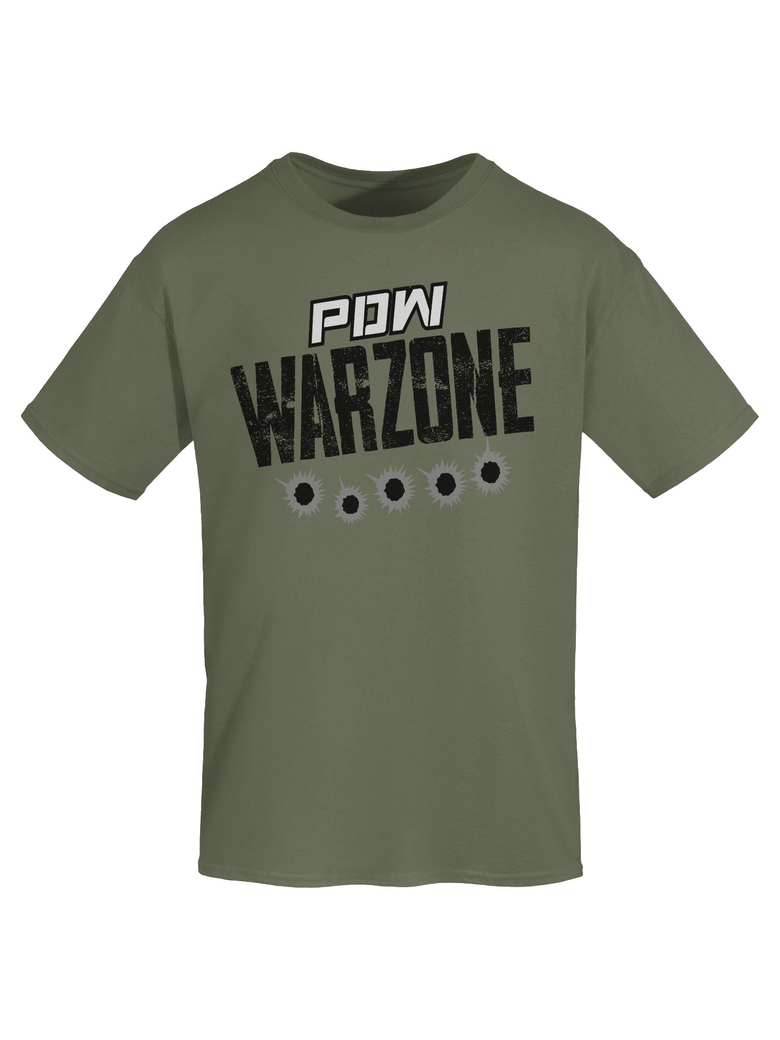 PDW WARZONE Text Logo Tee product image (1)