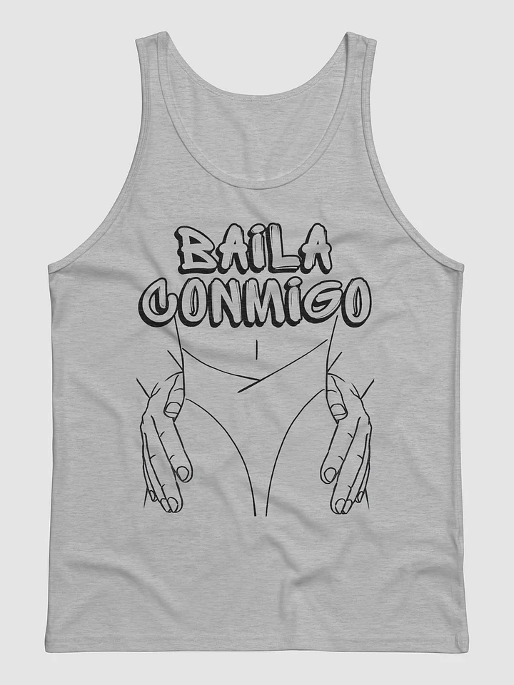 Baila Conmigo Dance Tank (black print) product image (1)