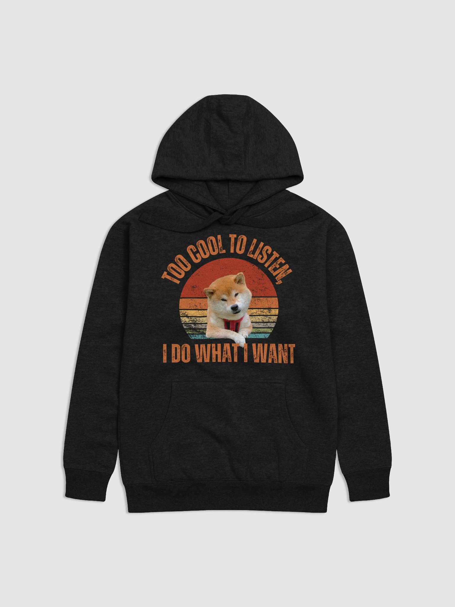 Rebel Shiba Inu Premium Hoodie product image (1)