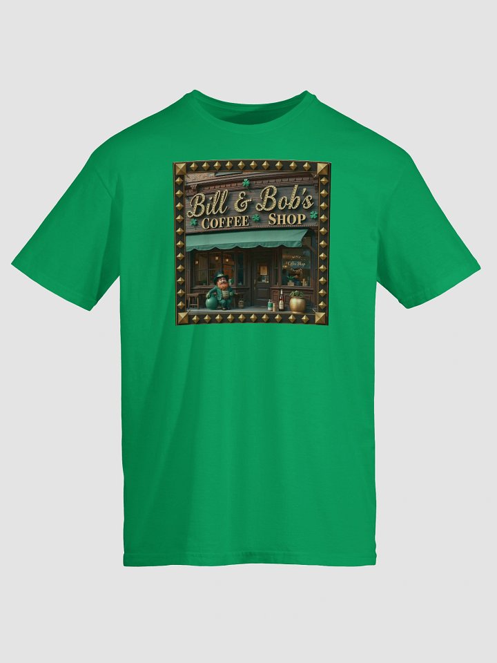 Bill and Bob's Coffee Shop Saint Patrick's Day | Recovery T-Shirt Inspiring Sobriety product image (1)