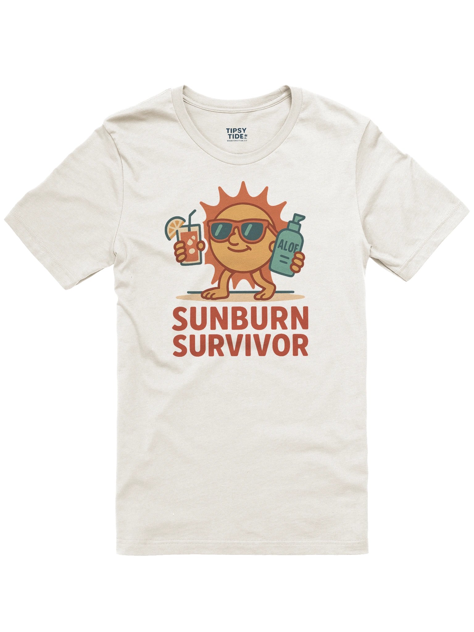 Sunburn Survivor Graphic Tee product image (1)