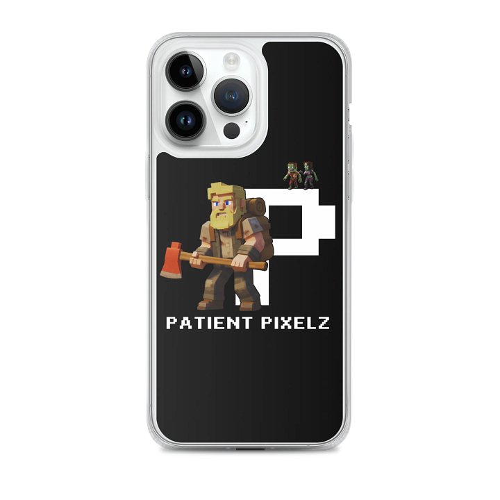 Patient PixelZ P Logo iPhone® MagSafe® Case (Black) product image (2)