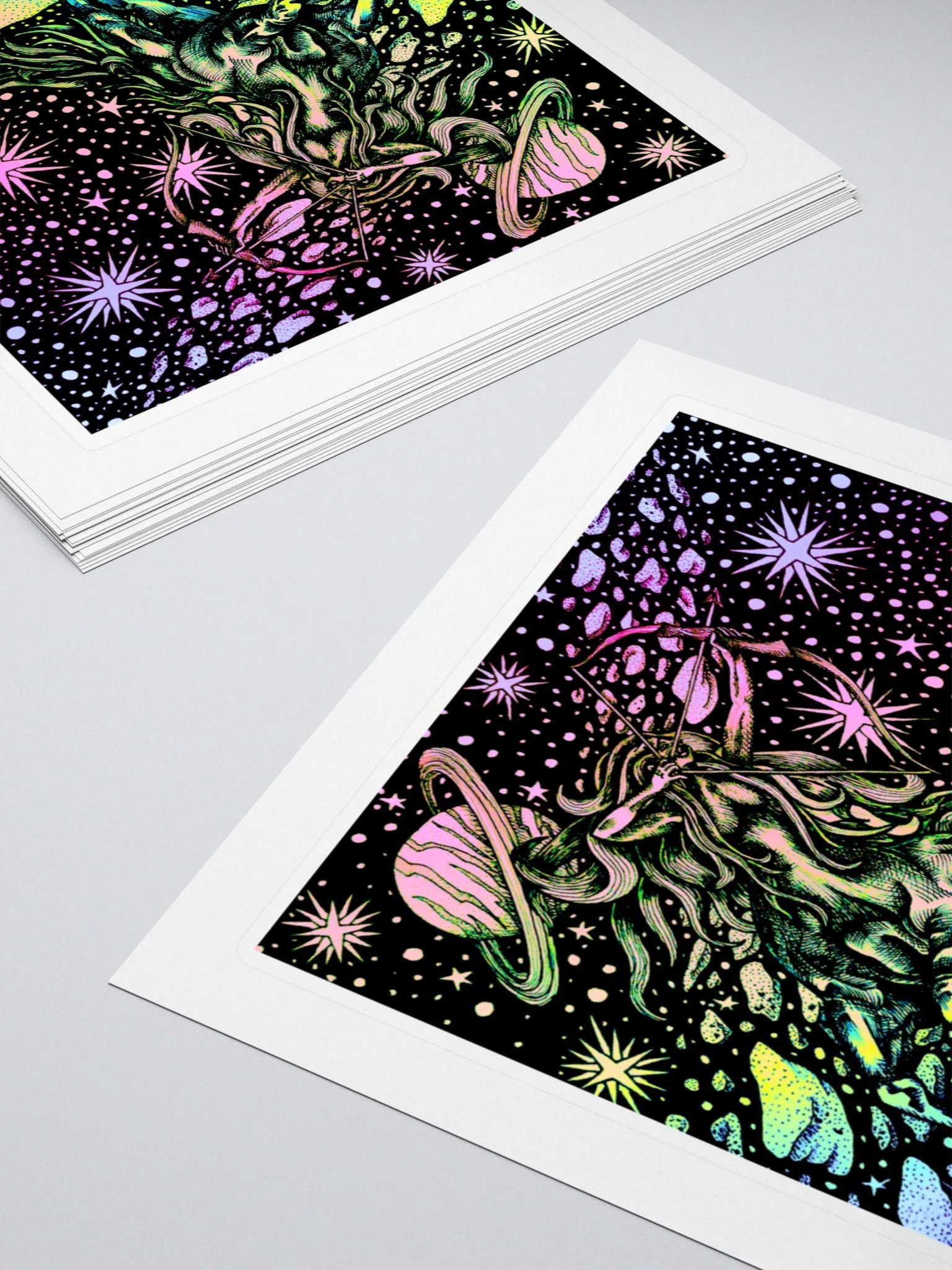 Limited Edition Sagittarius Zodiac Kiss Cut Stickers product image (4)