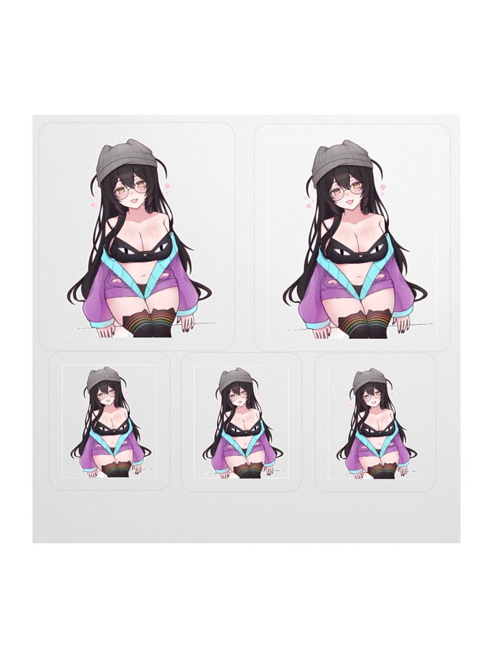 Cozy Stickers (White) product image (1)