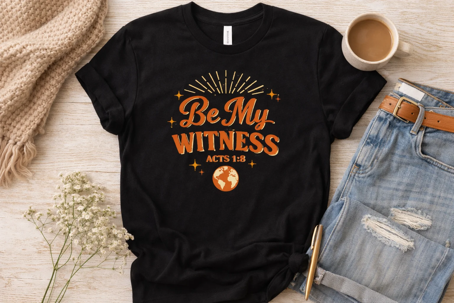 Be My Witness - Acts 1:8 SuperSoft Tee product image (3)