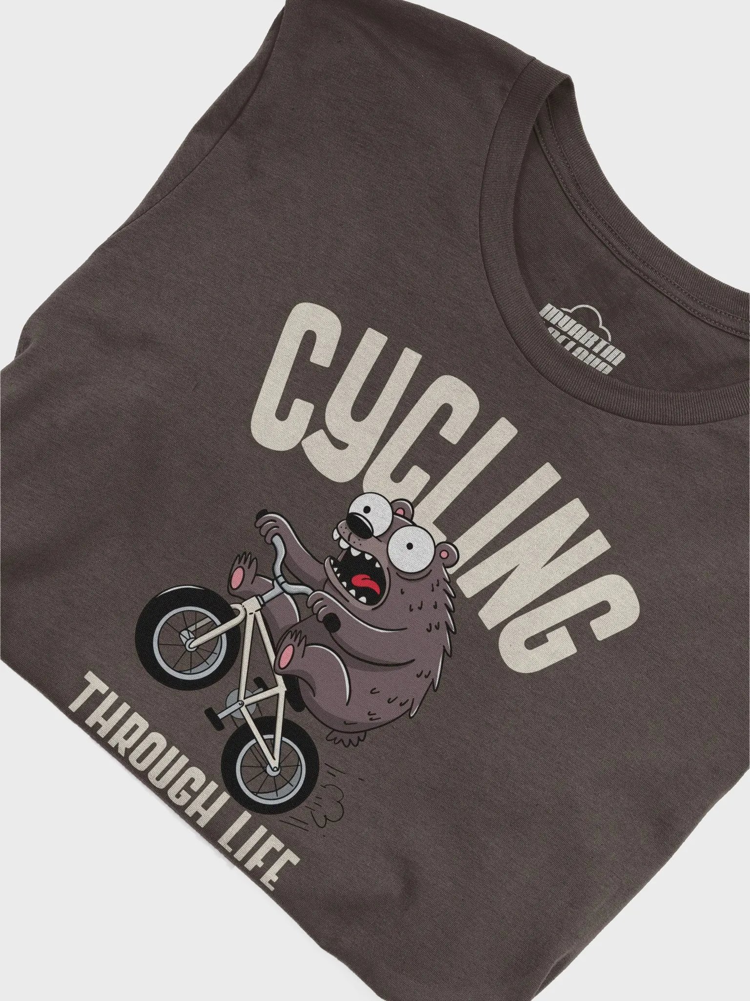 Cycling through life bear-ly - long product image (5)