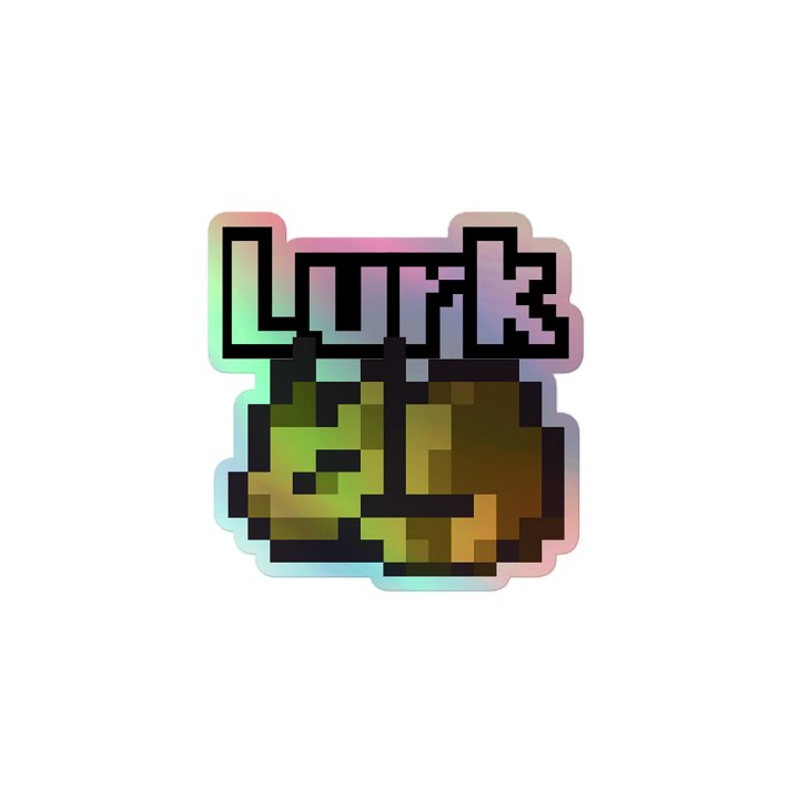 Lurk Holographic Cat Sticker Sheet product image (1)