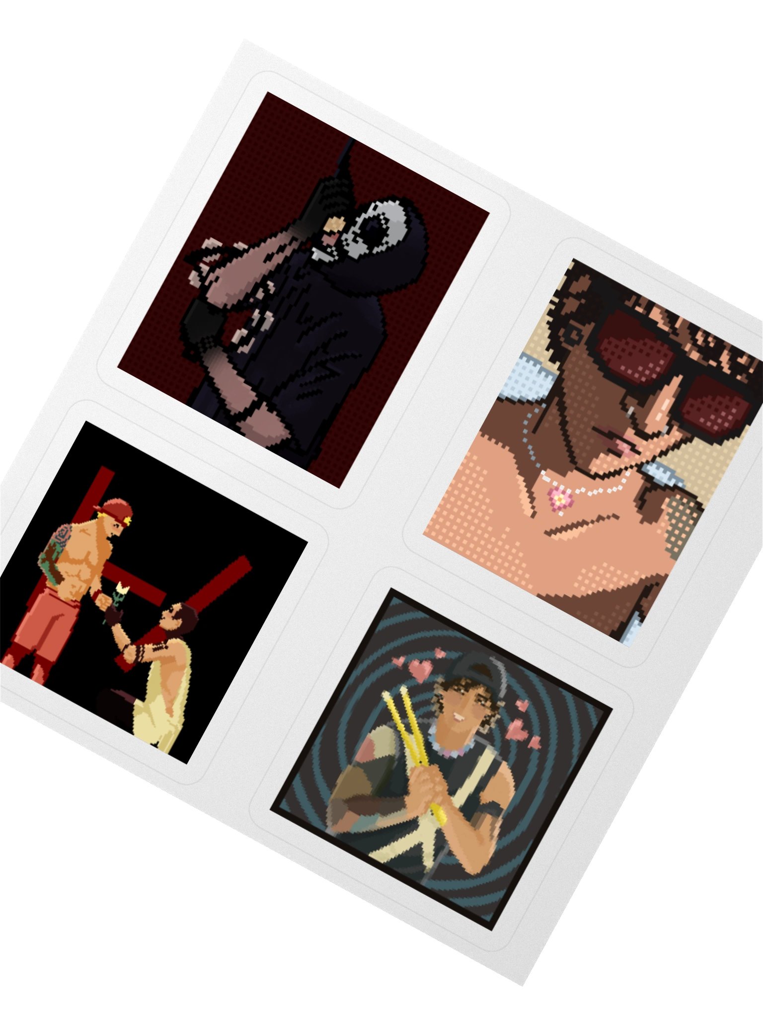Pixel Clique - Sticker Sheet product image (2)