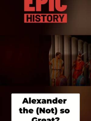The brutal truth that shows why Alexander the Great was actually not so great His ambition led to mass slaughter, paranoia, and an empire that collapsed the moment he died. Watch the full video at Epic History #History #EpicHistory #AlexanderTheGreat #AncientHistory #ancientgreece