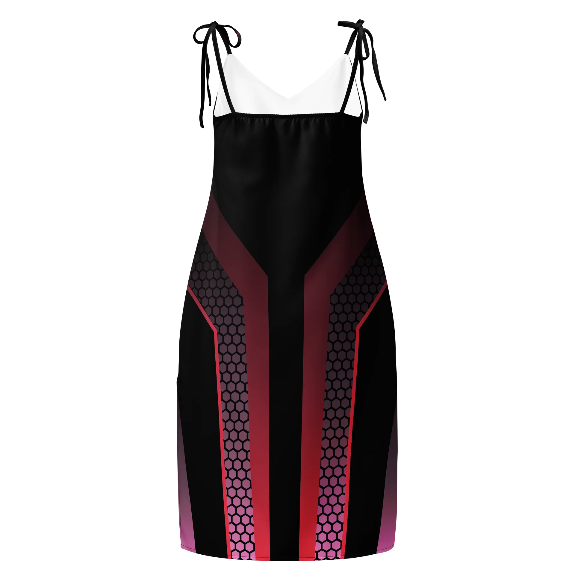 Over Print Slip Dress - Sleek two tone product image (2)